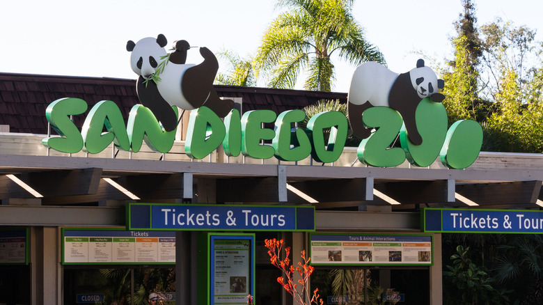 San Diego Zoo sign