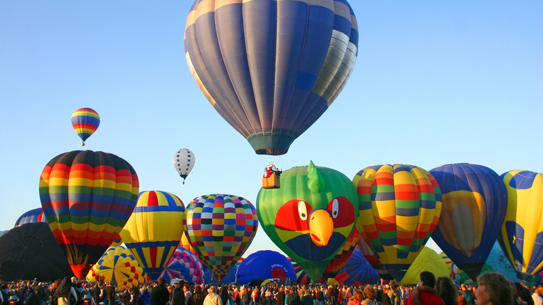 hot air balloon festival