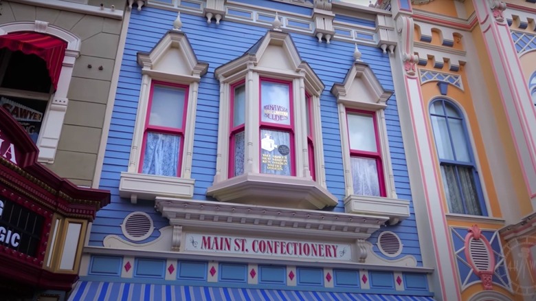 Shop window on Main Street U.S.A.