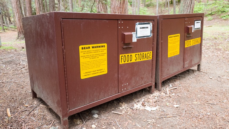 Bear-proof food storage containers