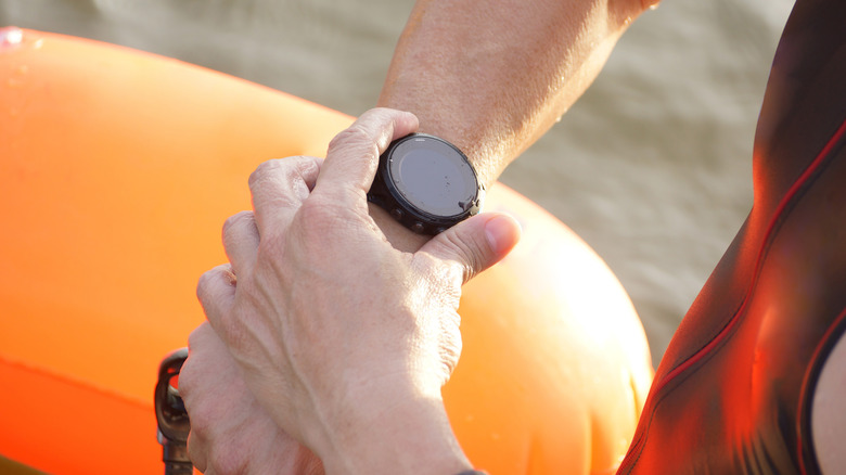 Waterproof watch for outdoor adventure