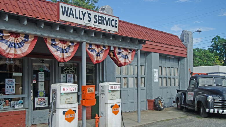 Wally's Service Station Andy Griffith Show