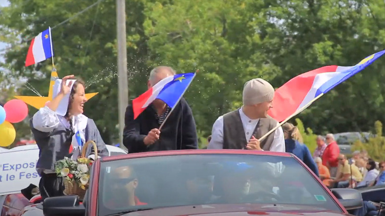 Acadian festival parade