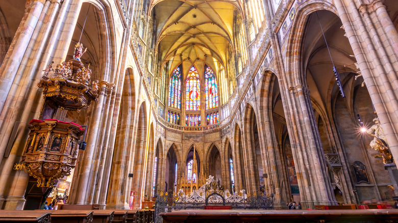 Interior of St. Vitus Cathedral