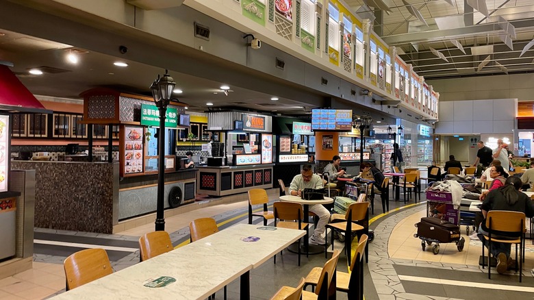 Changi Airport food court