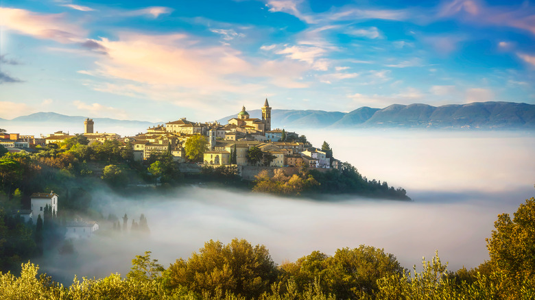 view of Assisi, Italy