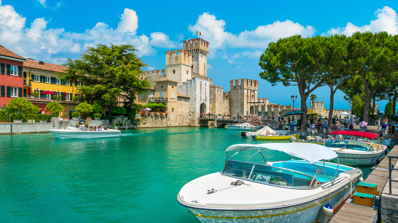 Waterfront of Sirmione, Italy