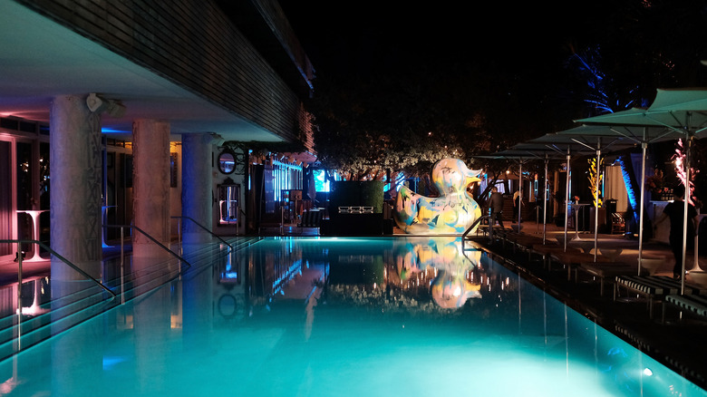 SLS South Beach Hotel pool