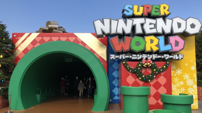 Super Nintendo World entrance USJ