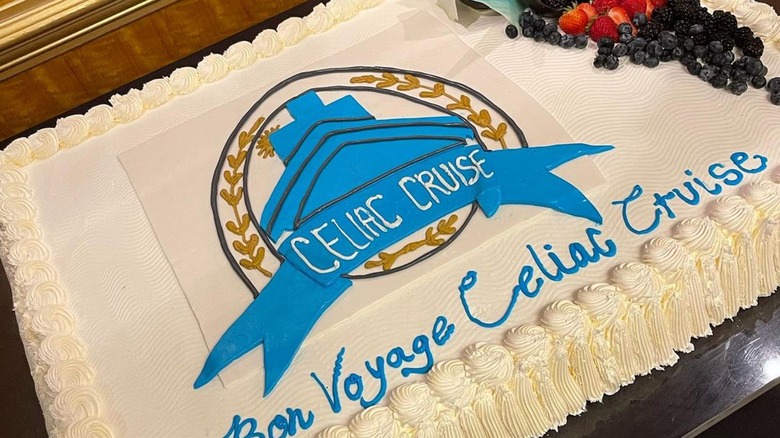Celiac Cruise cake