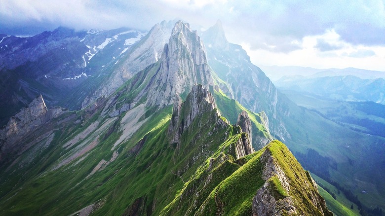 Ebenalp Schäfler Ridge Switzerland