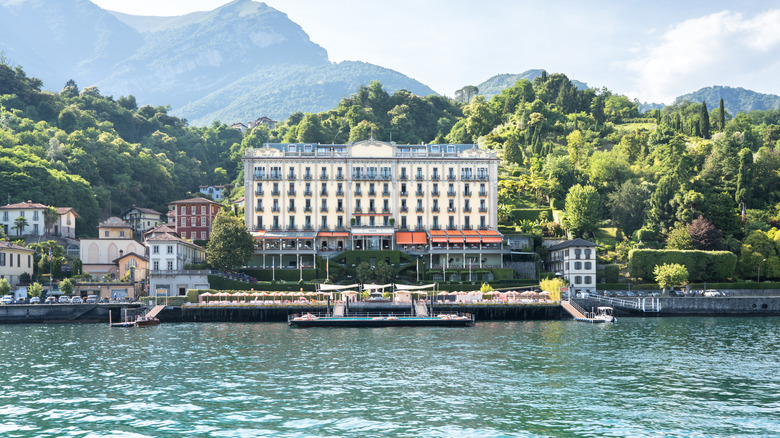 hotel view from the water 