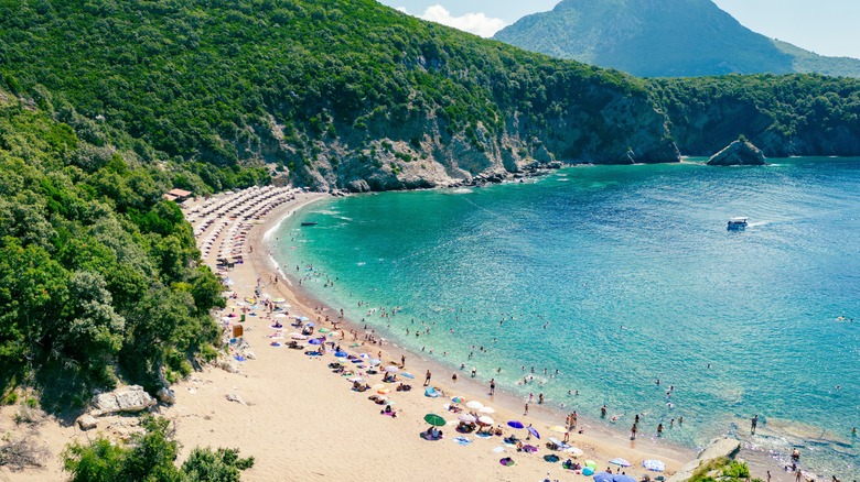 Beach in Montenegro