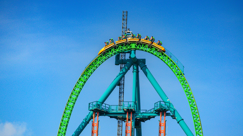 The Kingda Ka roller coaster