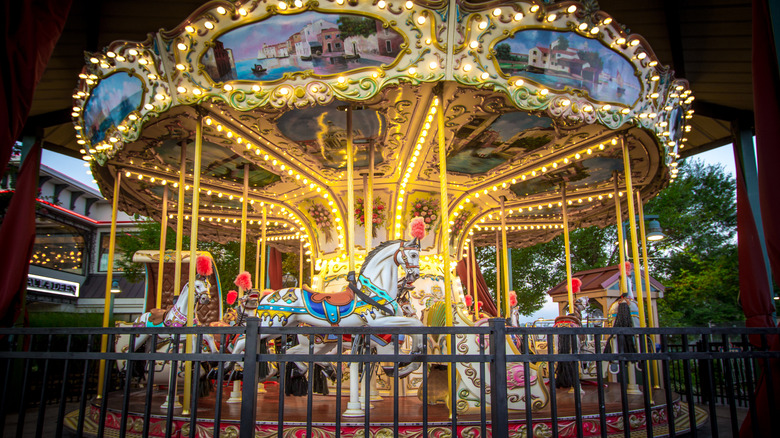 carousel at The Island