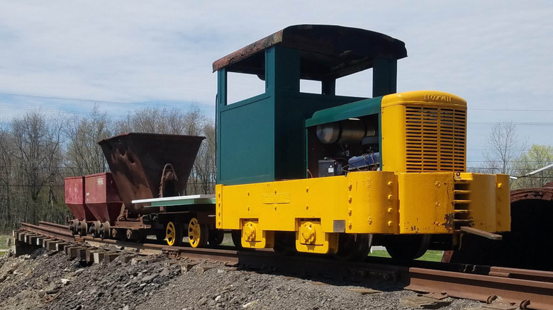 old rail cab artifact