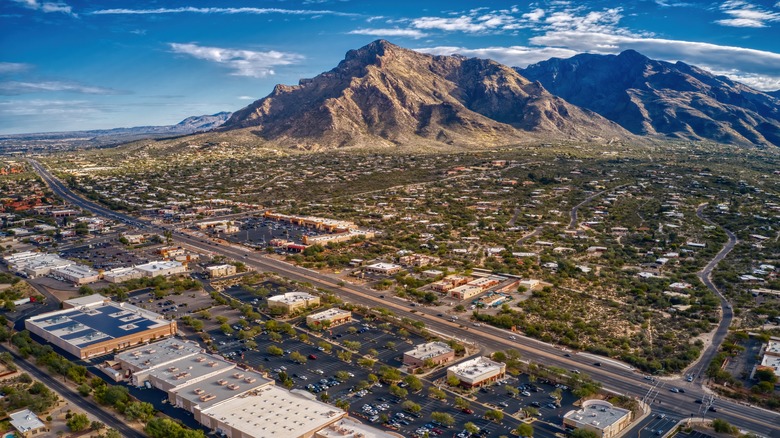 Ariel view of Oro Valley