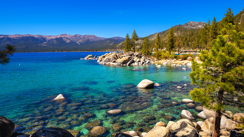 Sand Harbor Beach at Lake Tahoe