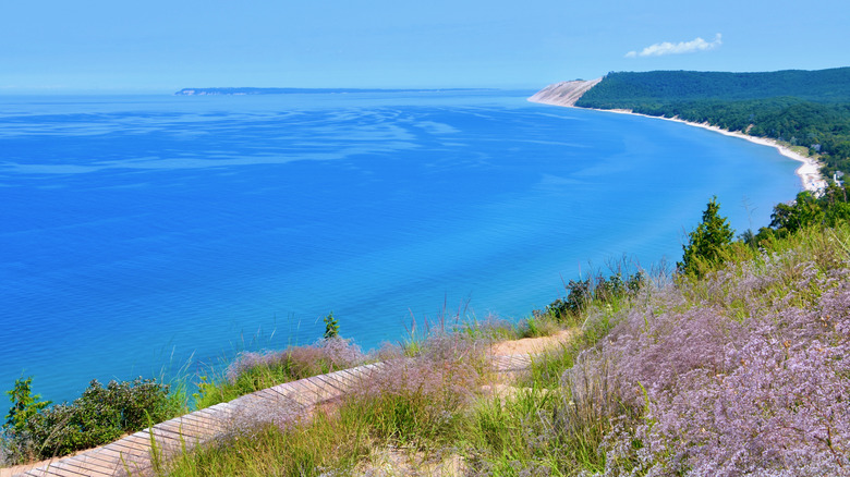 Boardwalk on Sleeping Bear Dunes National Lakeshore