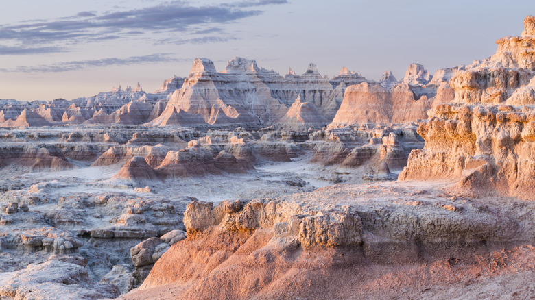 Badlands National Park in early morning