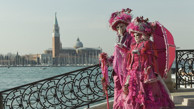 Carnival celebration in Venice