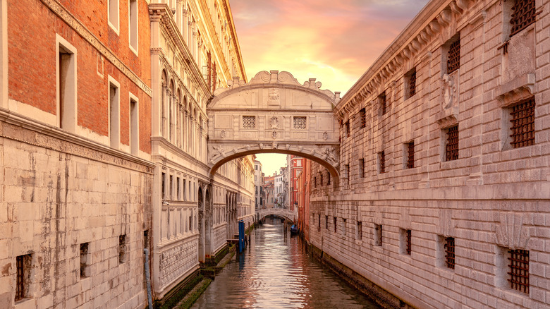 Bridge of Sighs in Venice