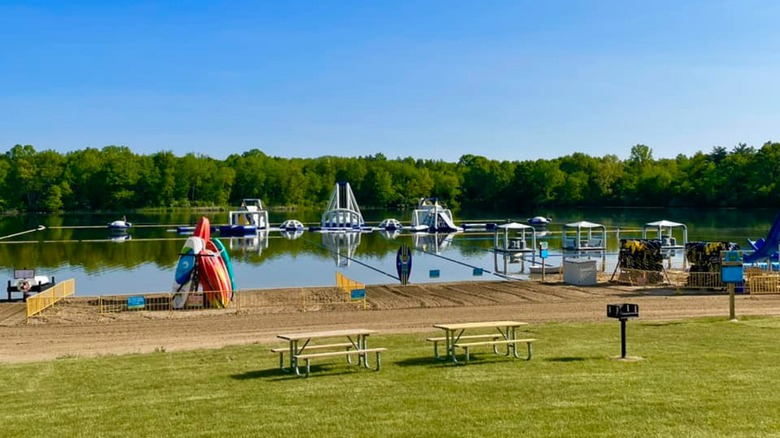 Water Warrior Island in Michigan