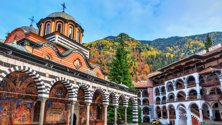 Ornate Orthodox monastery