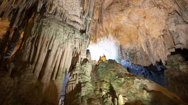 interior of Neptune's Grotto