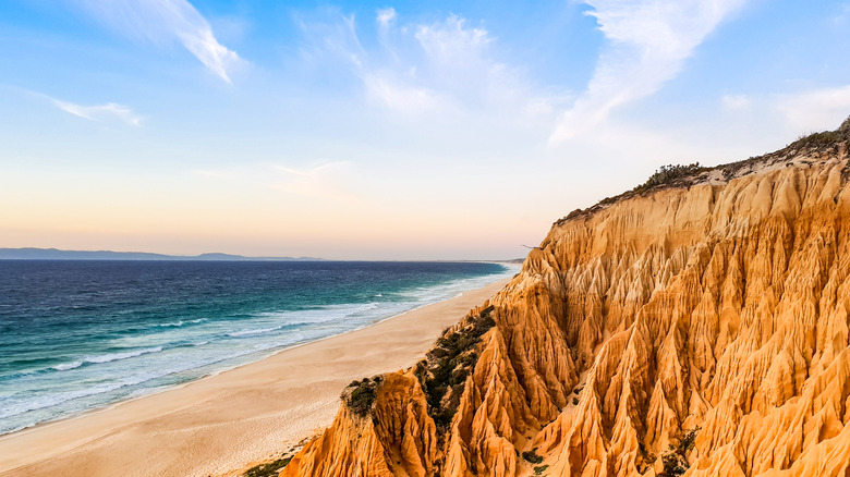 cliffs by Comporta beach