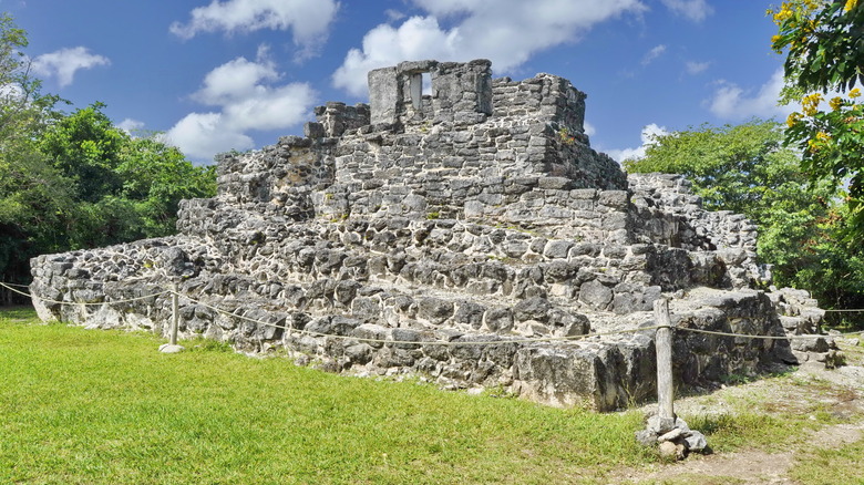 san gervasio ruins cozumel mexico