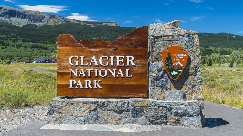 Glacier National Park Entrance