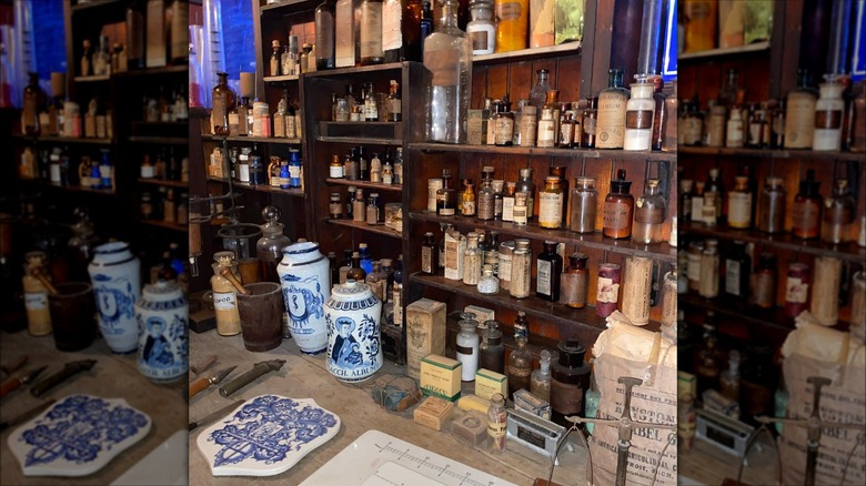 Display at New Orleans Pharmacy Museum