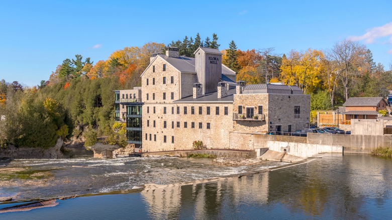 Elora Mill and Grand River