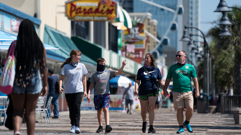 Myrtle Beach boardwalk