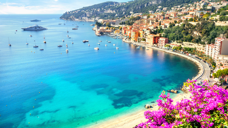 Villefranche-sur-Mer beach