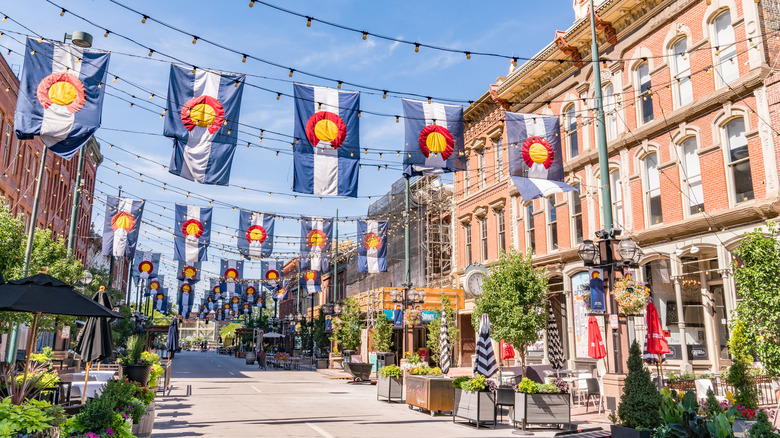 Larimer Square restaurants and shops