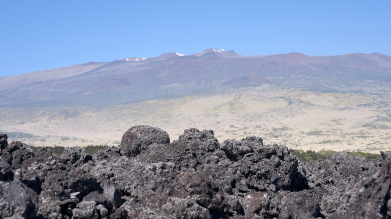 Lava rock, Saddle Road Hawaii