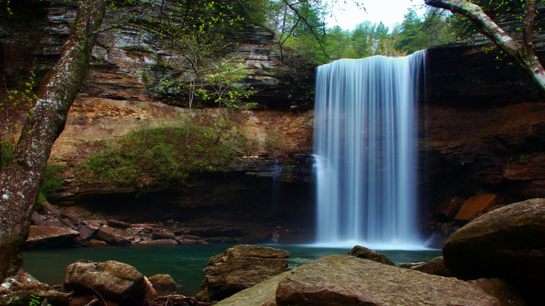 Greeter Falls in Savage Gulf State Park, Tennessee