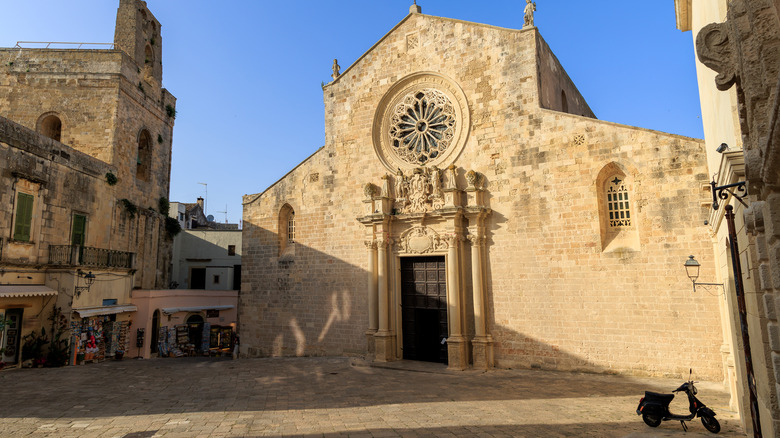 Exterior view of the Otranto Cathedral