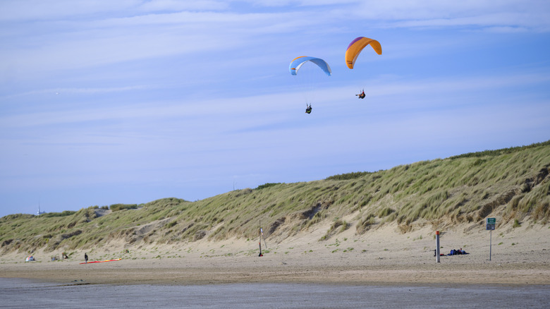 Beach at Rockanje, Netherlands