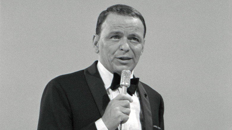 Sinatra performing