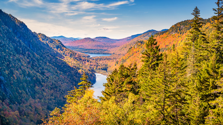 Adirondack Mountains in New York