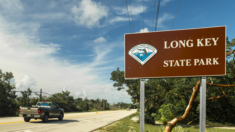 Long Key State Park sign