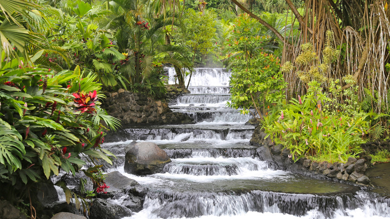 Hot springs in Costa Rica