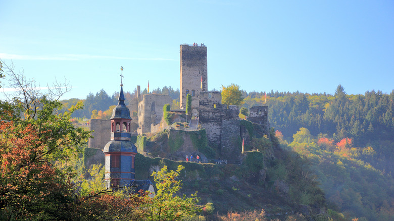 Metternich Castle in autumn