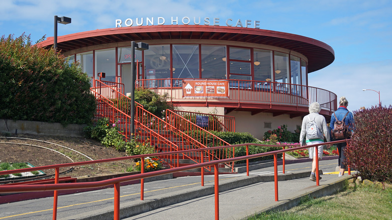 Exterior of Round House Cafe
