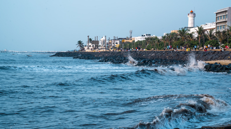 Beach in Pondicherry