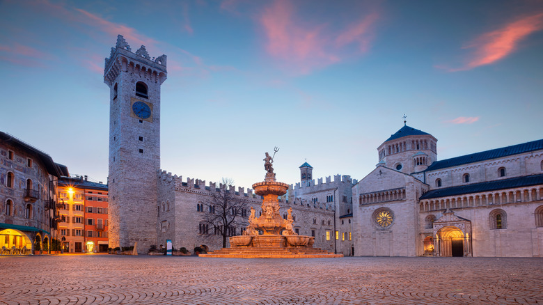 Duomo Square in Trento, Italy