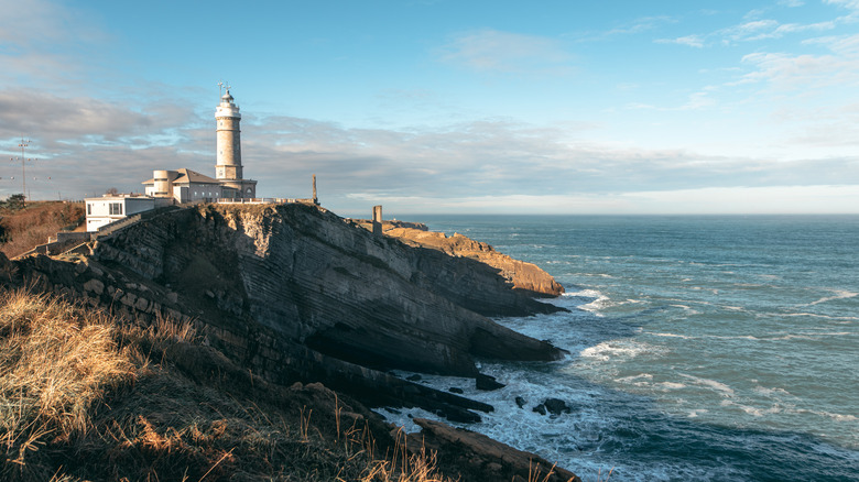 Lighthouse in Santander, Spain